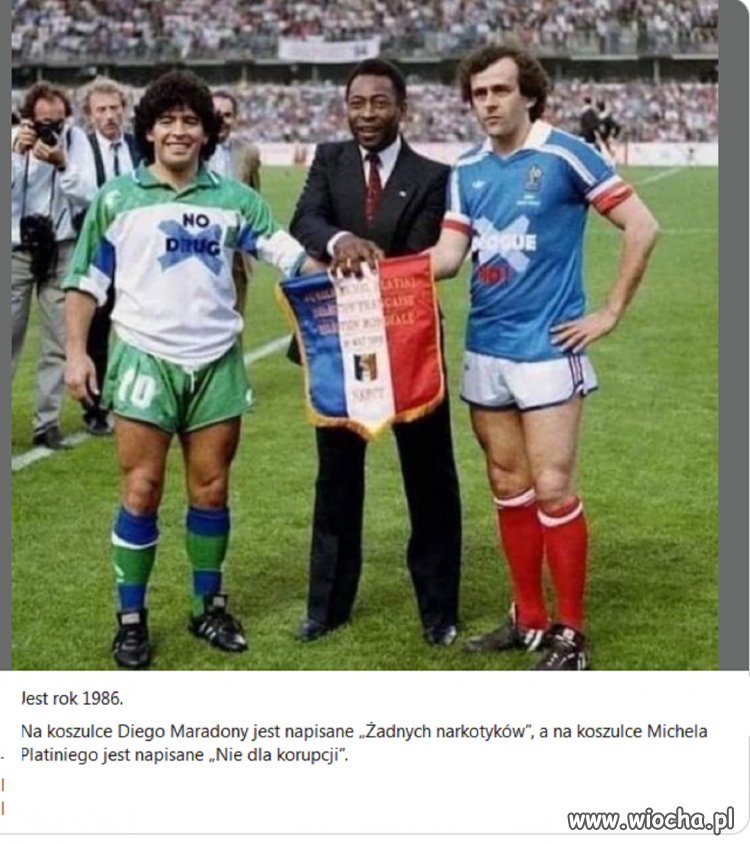 Tylko PELE zachował twarz