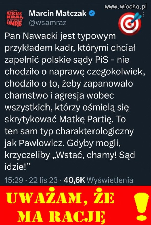 Nic dodać, nic ująć