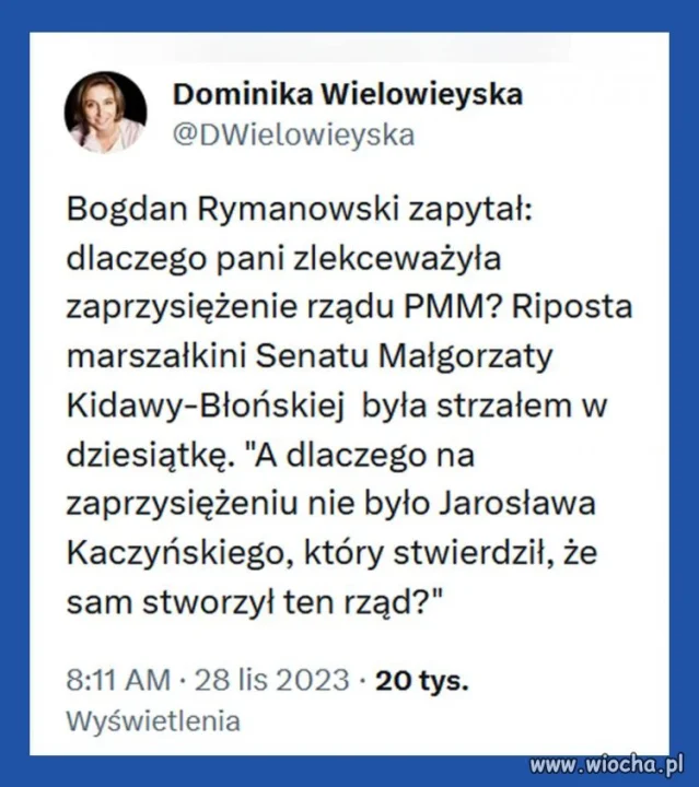 Też nie mogę tego zrozumieć .