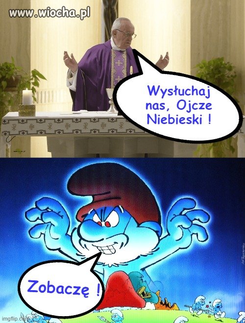 Pewna 6-latka zapytana , kim jest Ojciec Niebieski