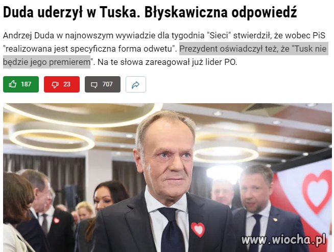 I tu się z Dudą zgadzam