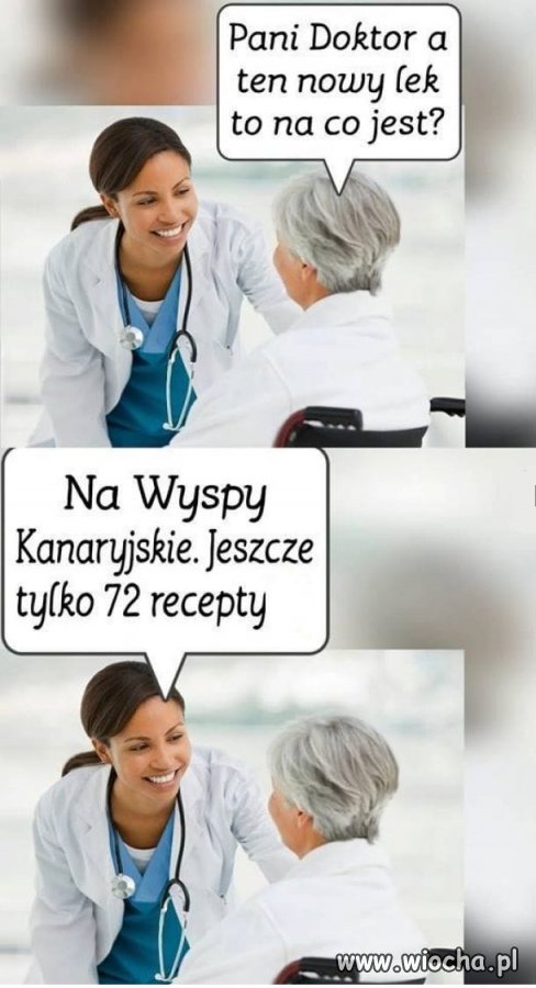 Ale musi pani wykupić lekarstwa