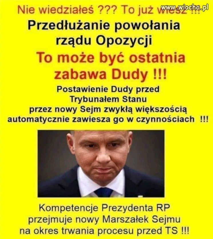 Tak powinno się dokonać,