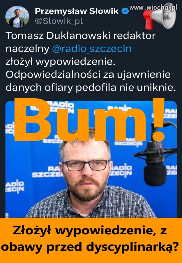 Obrzydliwy typ... oby go spotkała zasłużona kara... jak najszybciej
