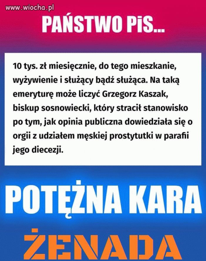 Właśnie dlatego trzeba odciąć Kościół od Państwa