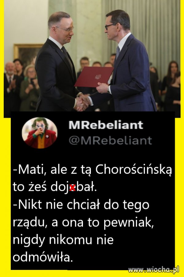 "Jej drabina do kariery, ma cztery litery."  Jan Izydor Sztaudynger,