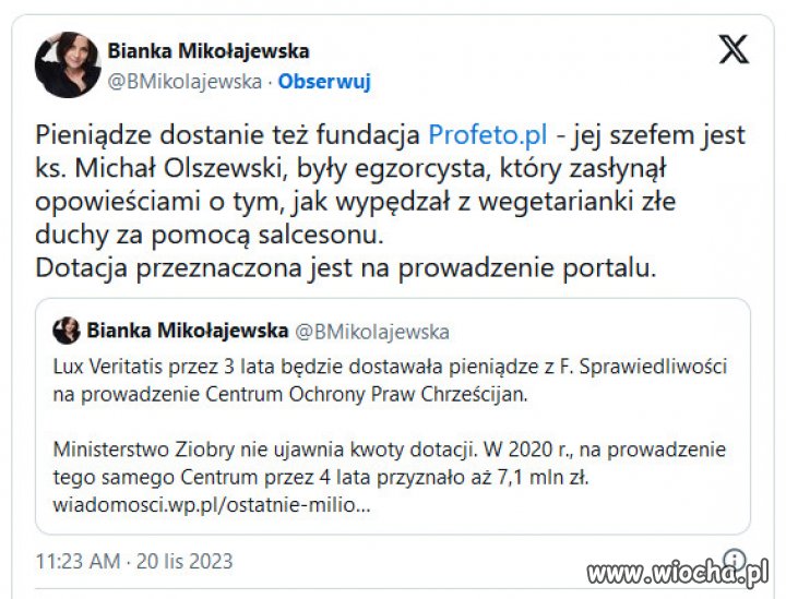 Gigantyczne pieniądze dla Rydzyka i egzorcysty od salcesonu