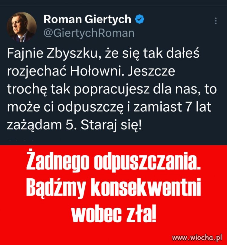 Żadnego pobłażania, mają dostać  tyle ile się należy!!!