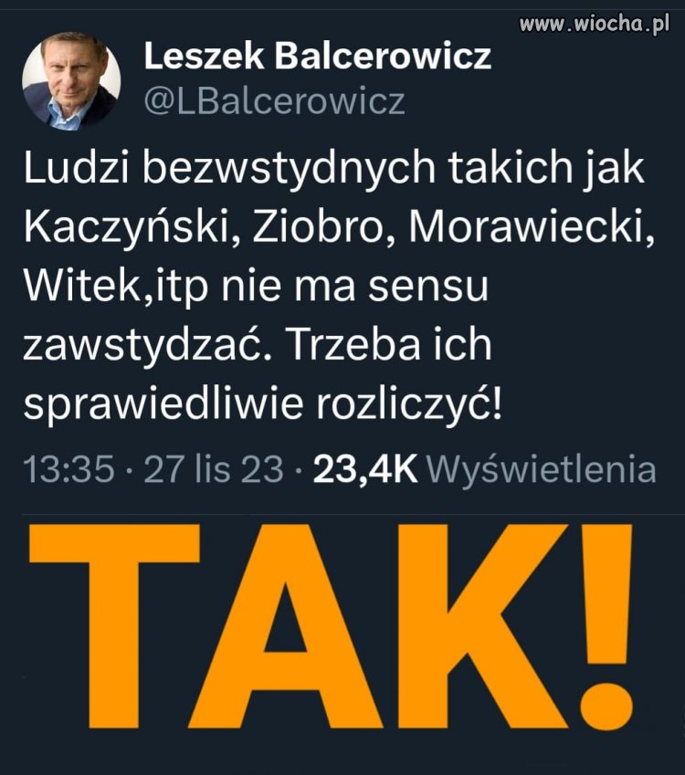 Samo się komentuje