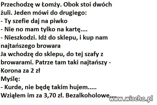 Żart tynfa wart.