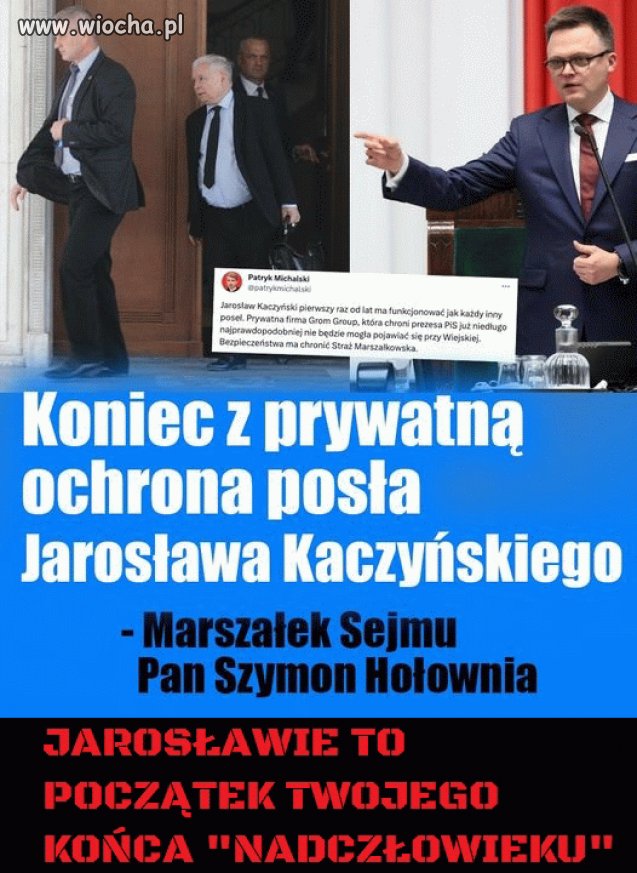 No w końcu
