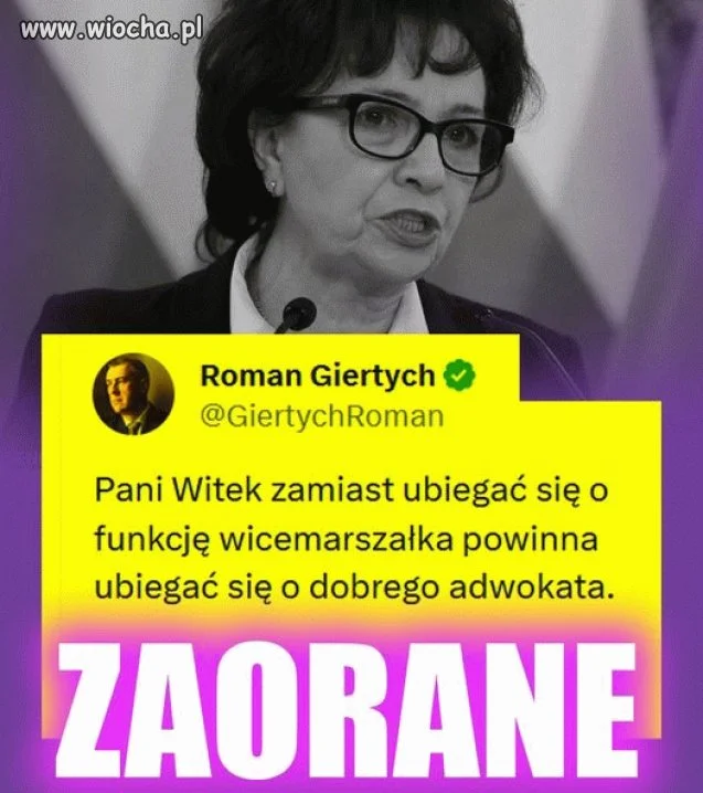 Roman jak zawsze w punkt