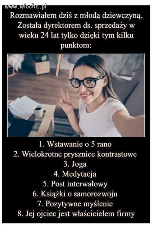 Trzeba sie przyłożyć