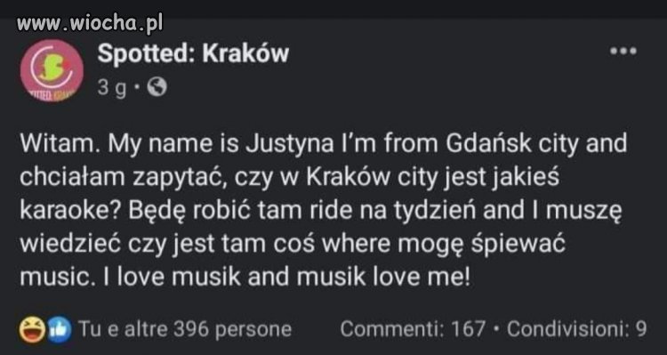 Kiedy gwiazda udaje Angielkę 