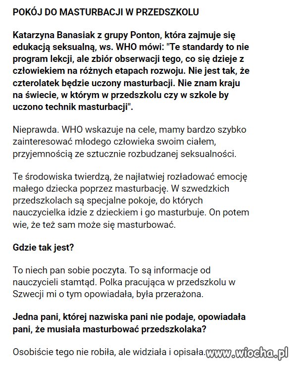 Fragment pewnego wywiadu