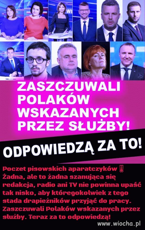 Pisowskie szambo z reżimowych mediów