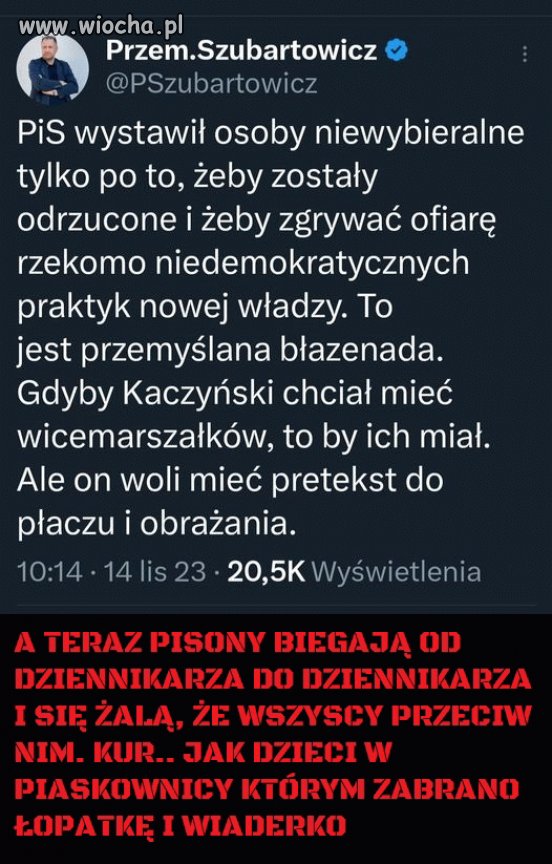 Pisowskie błazny