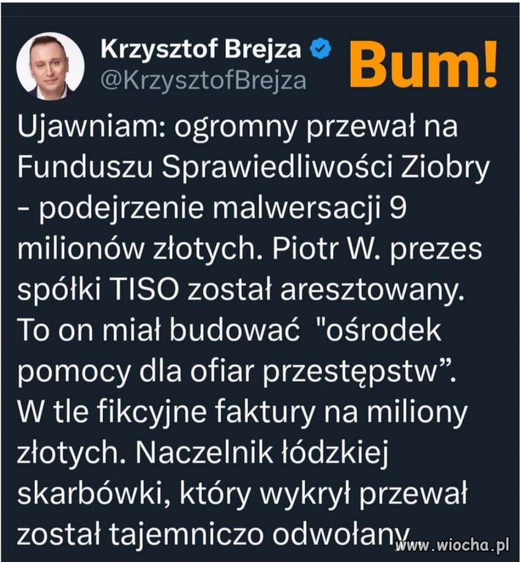 Kolejny przewał pisowskich złodziei 