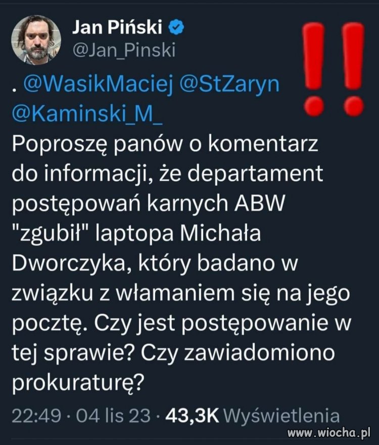 Co za " przypadek "???