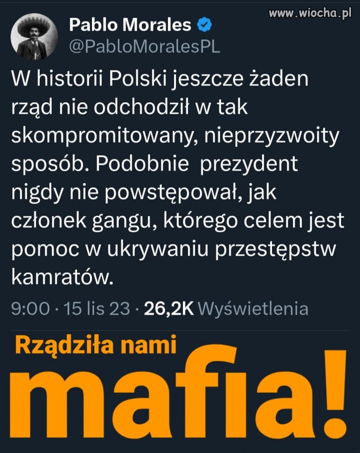 Niestety doczekaliśmy się takich czasów.