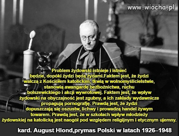 August Hlond -sługa boży.