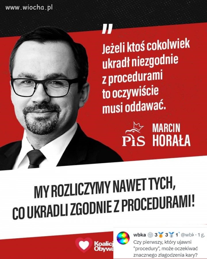 Nieważne czy kradliście "zgodnie" czy niezgodnie