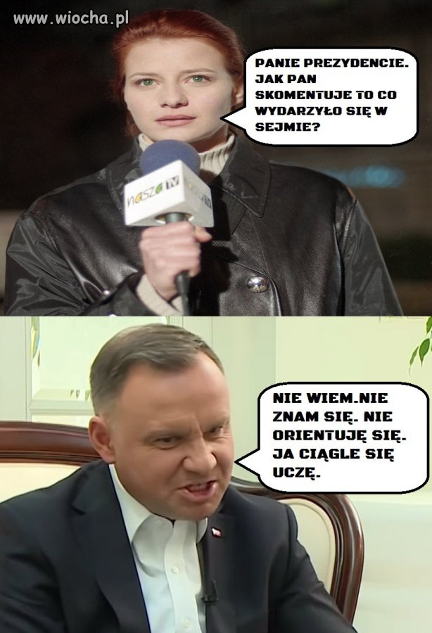 On się ciągle uczy