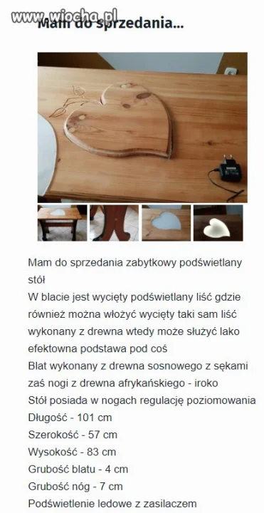 Chce ktoś Stół Zabytkowy Kupić 