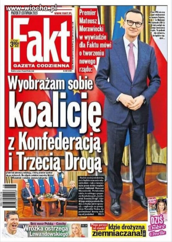 Polityczne fantazje z krainy czarów Morawieckiego.
