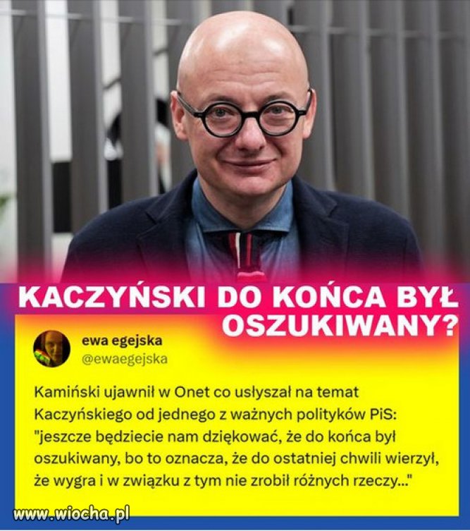 Gdyby Polska nie była w UE, już byłby stan wojenny lub wyjątkowy.