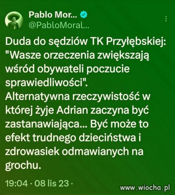 " Jaki Pan , taki kram " . Od 8 lat panem " Długopisa " jest Kaczyński
