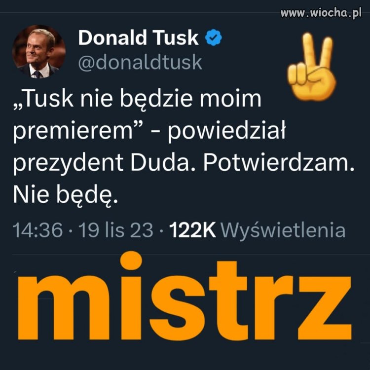 "Uczciwie" wybrany prezydent uczciwie powiedział, co wie.
