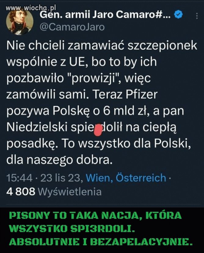 Kolejny "sukces"