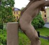 Uniwersytet Opolski (rzeźba cierpiącego Atlasa)