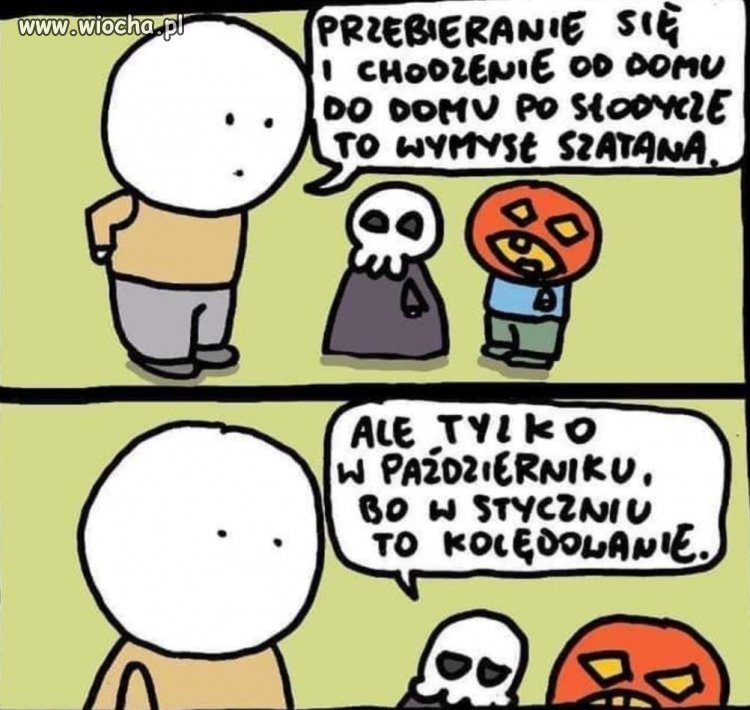 No właśnie. I co z kolędnikami? 