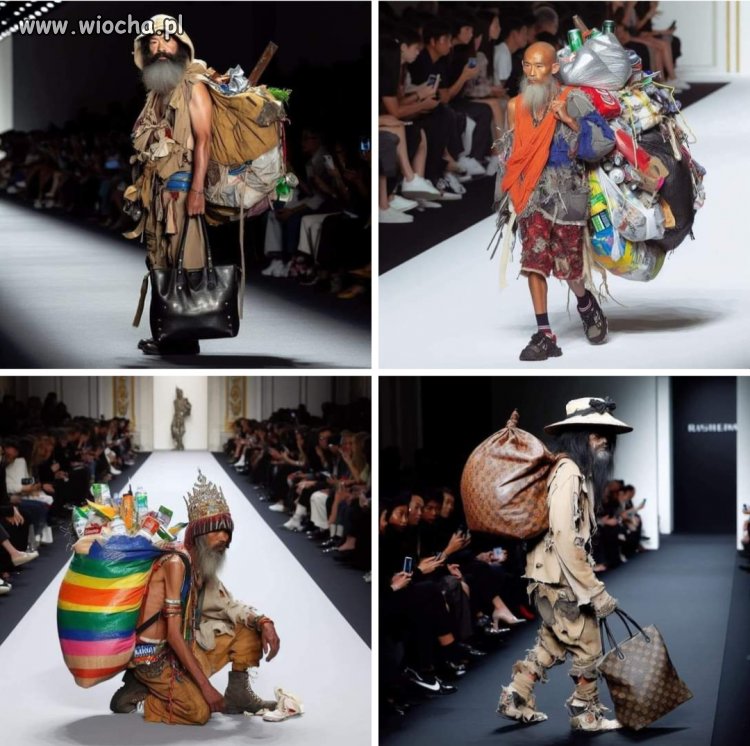 Moda a'la bezdomny?