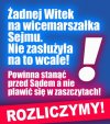 Nie dla Witek w sejmie