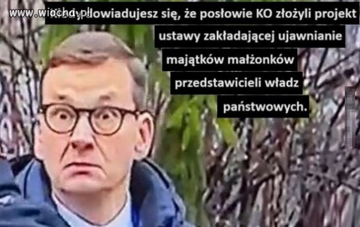 Jak Adrian się wykręci od podpisania takiej ustawy?