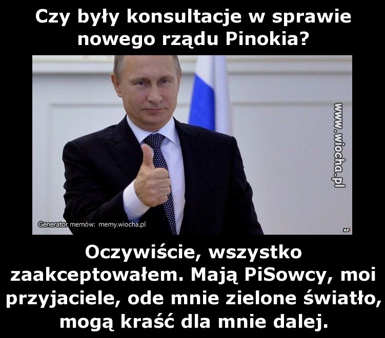 Czy były konsultacje w sprawie nowego rządu