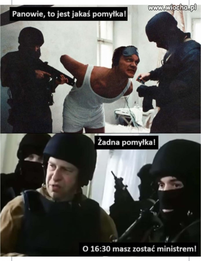 Ty nazywasz się minister