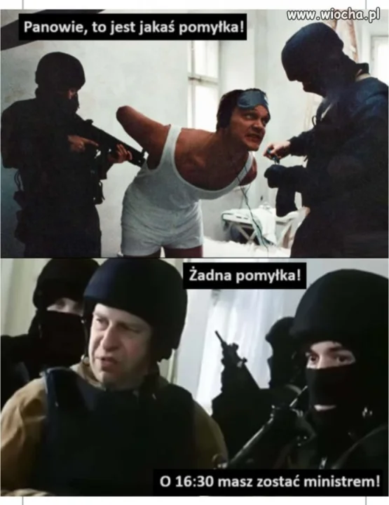 Ty nazywasz się minister
