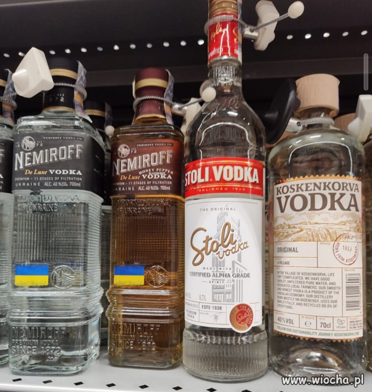 Ruska Stolichnaya wraca na półki. 