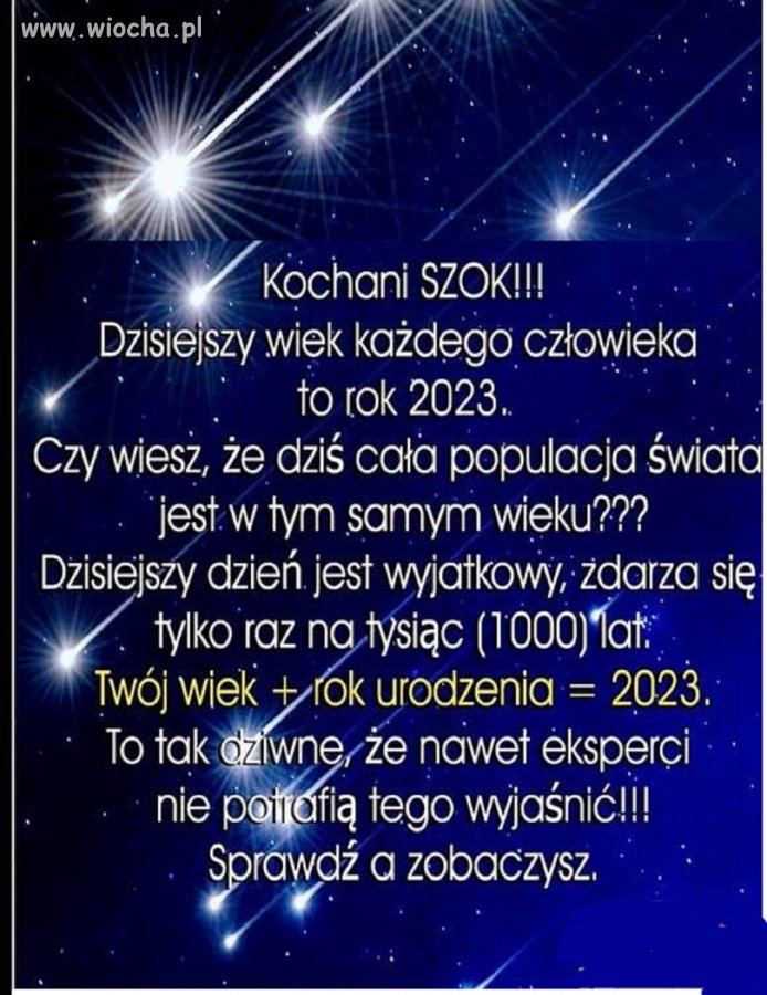 To niepojęte...