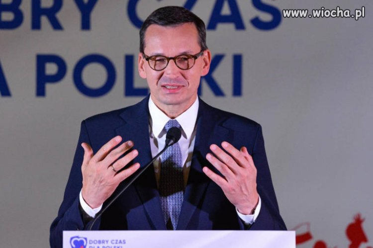 Gość namawia wszystkich do popierania polityki PiS
