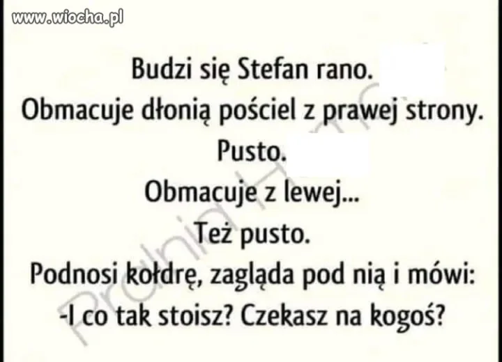 Może ktoś przyjdzie...
