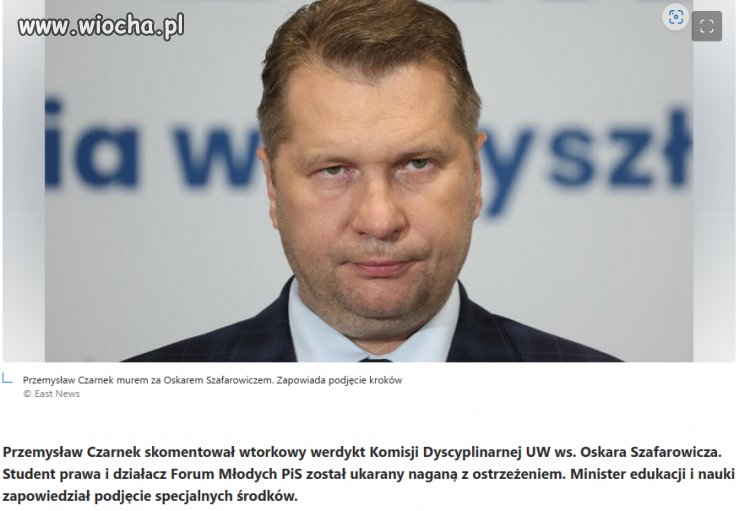 Podjęcie specjalnych środków