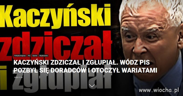 Szał Kaczyńskiego.  Wodzowi PiS puściły wszelkie hamulce.
