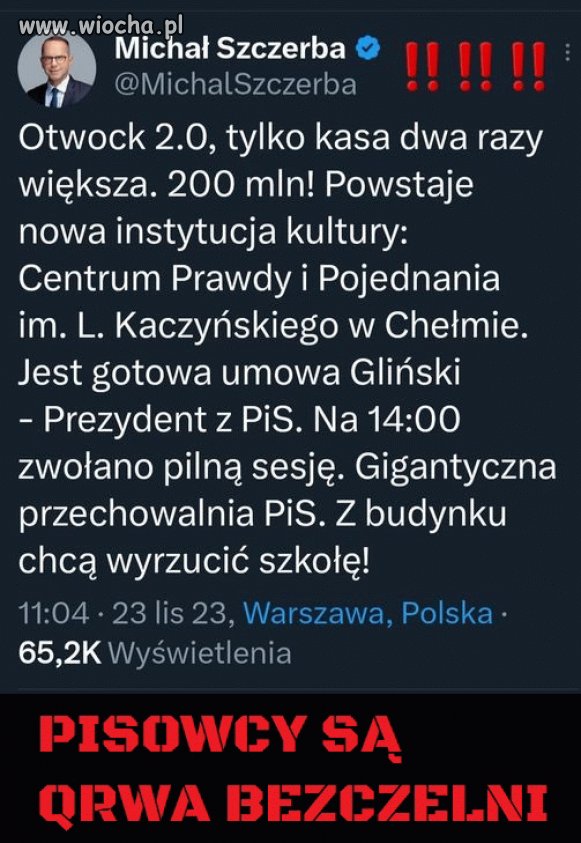 Bo hajs musi się zgadzać