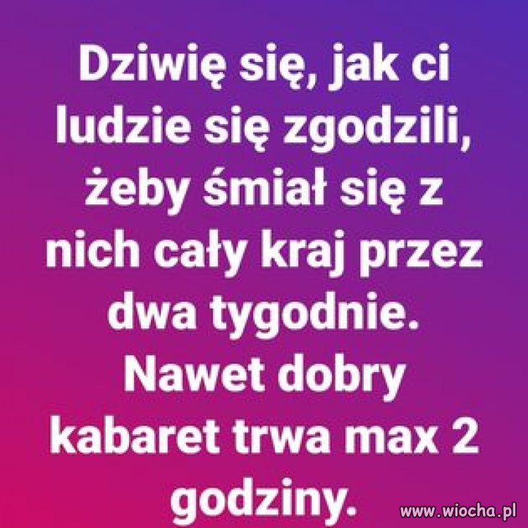 Samo się komentuje