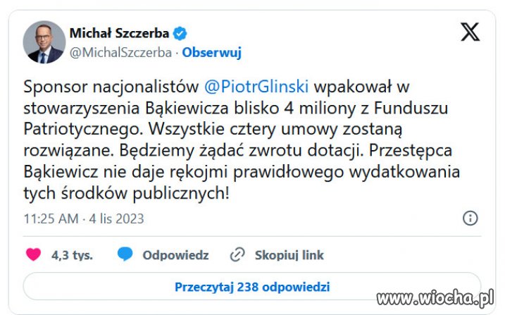 Nie ma i nie będzie zgody na kradzież państwowych pieniędzy